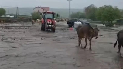 Ardahan’ı sel vurdu