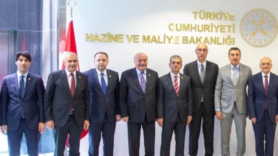 Vekil Koç, Hazine Bakanı Şimşek’le görüştü