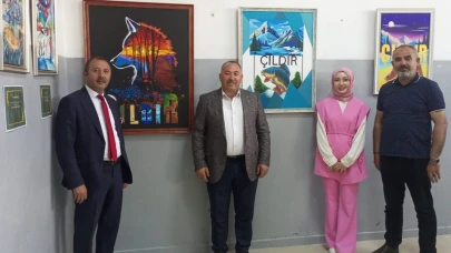 Yıl boyu emekler sergide görücüye çıktı