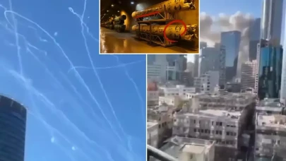 İran, Tel Aviv'i böyle vurdu! Füzelerdeki resim detayı dikkat çekti