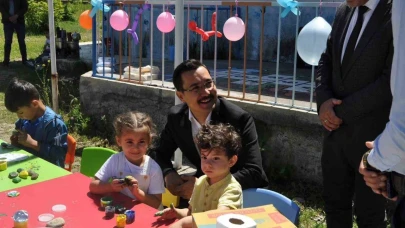 Akyaka’da okul öncesi çocuk şenlikleri