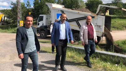 Başkan Aydın, Çamlıçatak alt geçit projesini yerinde inceledi