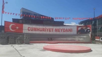 Göle ilçe merkezi festivale hazırlanıyor