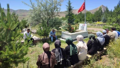 Tercan’da Şehit Bayracı, şehadetinin 7. yıl dönümünde yad edildi