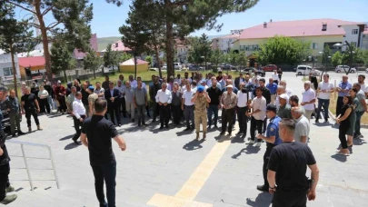 Kaymakam Musa Ayyıldız’a duygusal veda