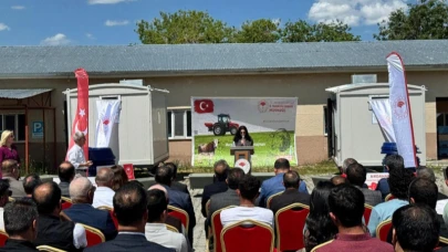 8 köye çoban evi kulübesi ve kürün dağıtıldı