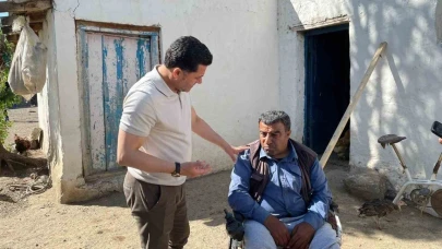 Kars MHP’den ihtiyaç sahibi aileye yardım eli