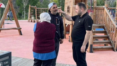 Vekil Koç, memleketinde vatandaşla buluştu