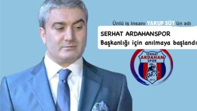 Serhat Ardahanspor’da Yakup Süt sesleri