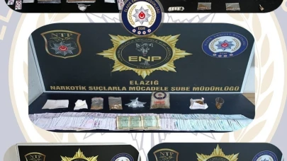 Elazığ’da uyuşturucu operasyonu: 11 tutuklama