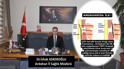 Ardahan'da sağlıkta bir ilk daha!