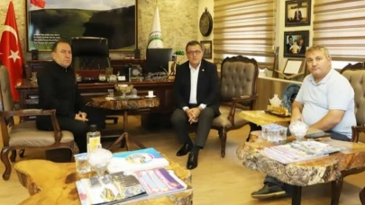 ATSO ve SERKA başkanları Demir’i ziyaret etti