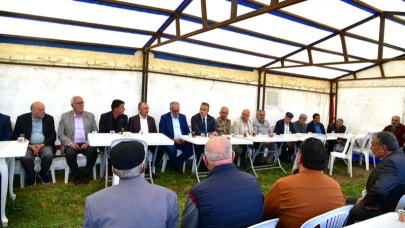 Vali devreye girdi, husumetli aileler barıştı