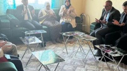 Kaymakam Korkusuz’dan şehit ailesine anlamlı ziyaret