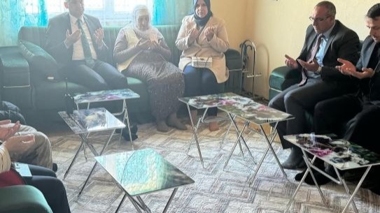 Kaymakam Korkusuz’dan şehit ailesine anlamlı ziyaret