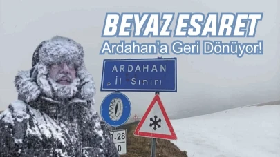 Yaz ortasında Ardahan’da kar sürprizi