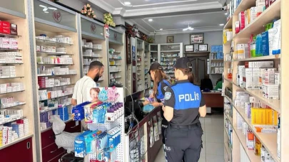 Polis, esnafı bilgilendirdi