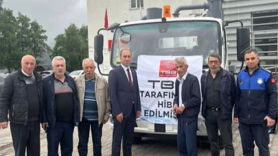 TBB’den Posof’a araç desteği
