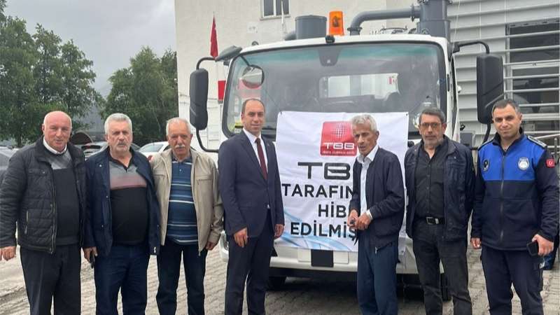 TBB’den Posof’a araç desteği