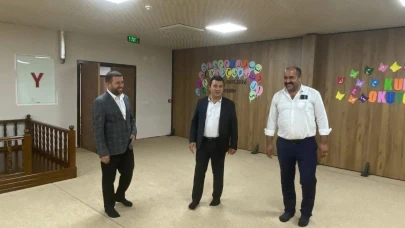 Kaymakamdan 4-6 Yaş Yaz Kur’an Kursuna Ziyaret