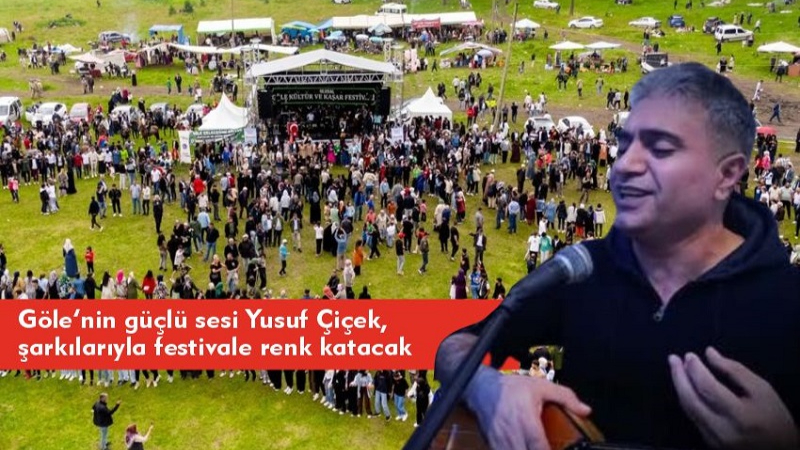Göleli sanatçı Yusuf Çiçek, sevenleriyle buluşuyor