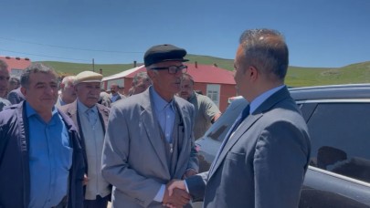 Yaylacık Köyü Muhtarı Sayım Süt, Vali Çiçek’e teşekkür etti