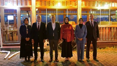 Vali Çiçek, Başsavcı Karabulut ve Ağır Ceza Reisi Görmez onuruna veda yemeği verdi