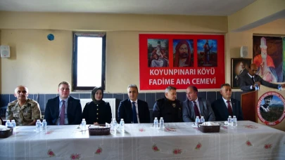 Vali Çiçek, Hanak’ta Fadime Ana Cem evi etkinliğine katıldı