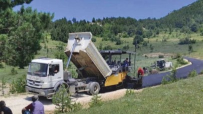 Vekil müjdeyi verdi: köy ve yayla yollarına sıcak asfalt