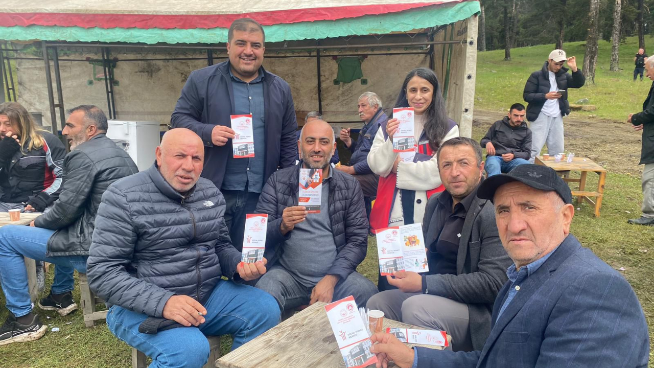 Göle Festivali'nde bilgilendirme çalışması gerçekleştirildi