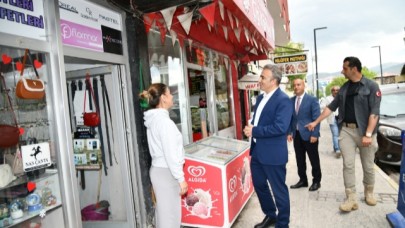 Vali Çiçek, Esnaf ve Vatandaşlarla bir araya geldi