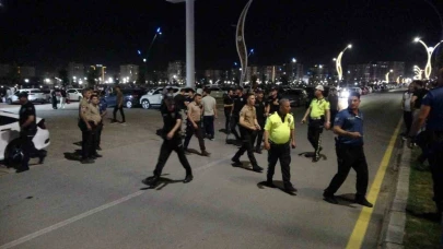 Malatya’da asker konvoyu ortalığı karıştırdı