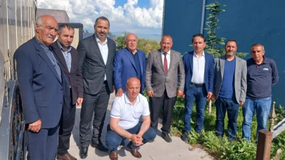 Başkan Aydın’dan eski başkana teşekkür ziyareti