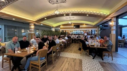 Tatvan’da görev yerleri değişen cezaevi personeli için veda yemeği düzenlendi