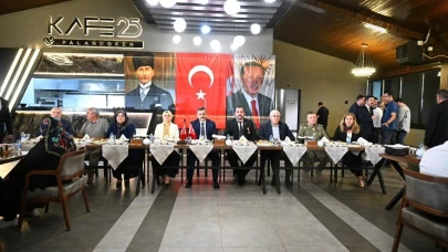 Şehit yakınları ve gaziler onuruna yemek programı düzenlendi