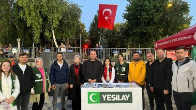 Yeşilay ve YEDAM Halkla buluştu