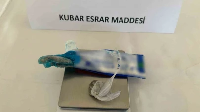 Elazığ’da diş macunu tüpünden esrar çıktı