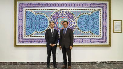 Rektör ve Kaymakam Bölgesel Kalkınma için buluştu