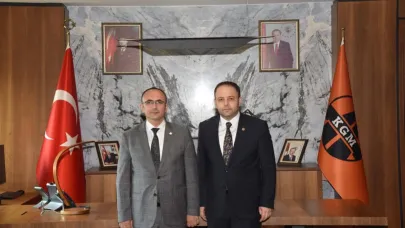 Milletvekili Kaan Koç’tan Karayolları Genel Müdürü Gülşen'e ziyaret