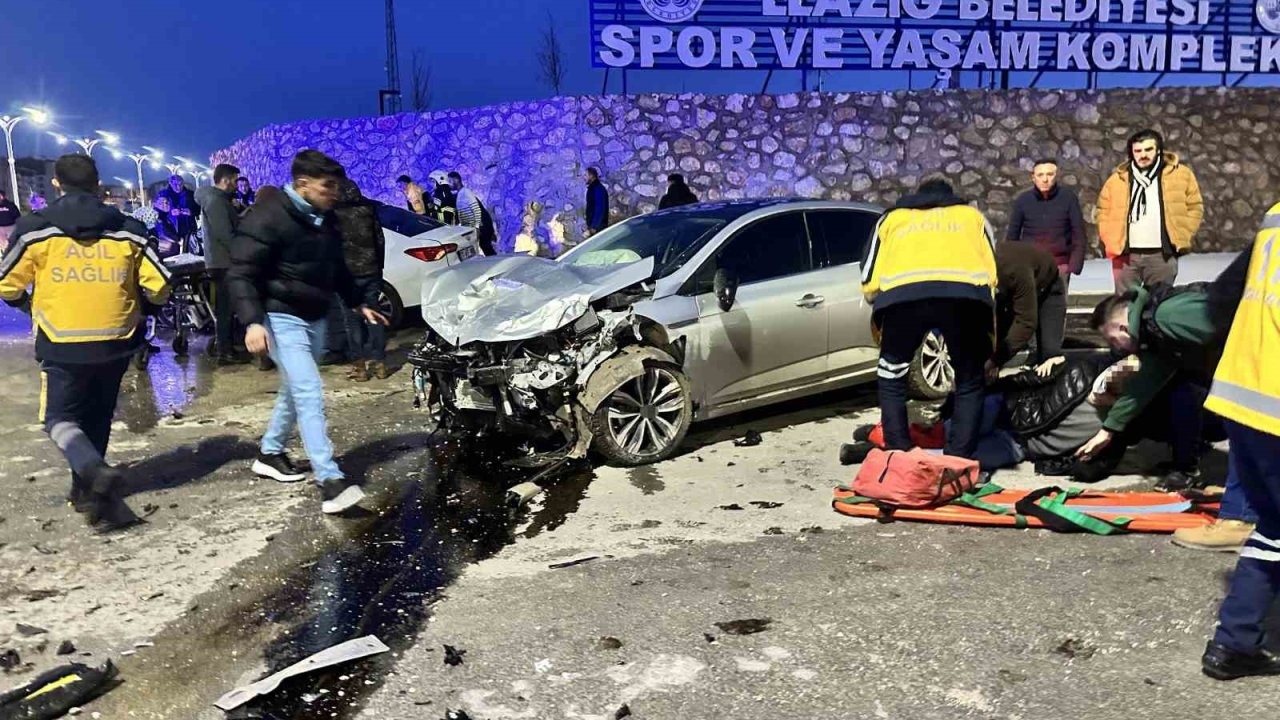 Elazığ’da yılın ilk 6 ayında bin 332 kaza meydana geldi