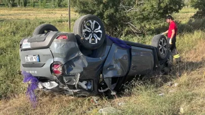 Erzincan’da 4 kişinin yaralandığı 1 kişinin öldüğü feci kazanın güvenlik kamerası görüntüleri çıktı