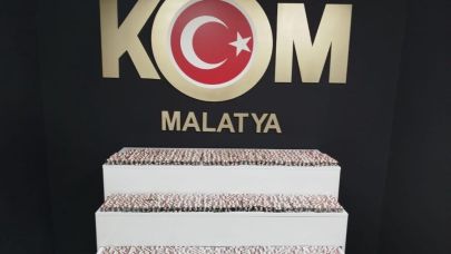 Malatya’da sentetik hap operasyonu