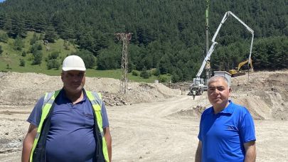 Karakaya, Ilgar Dağı Tünel inşaatını gezdi