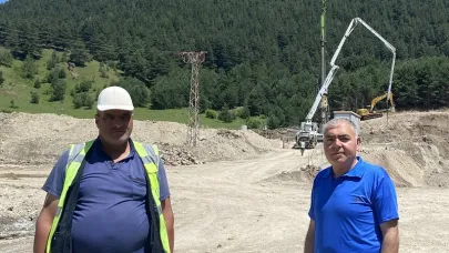 Karakaya, Ilgar Dağı Tünel inşaatını gezdi