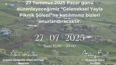 Ovapınar Köyü’nde gelenek ve heyecan bir arada