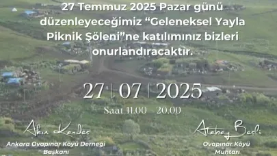 Ovapınar Köyü’nde gelenek ve heyecan bir arada