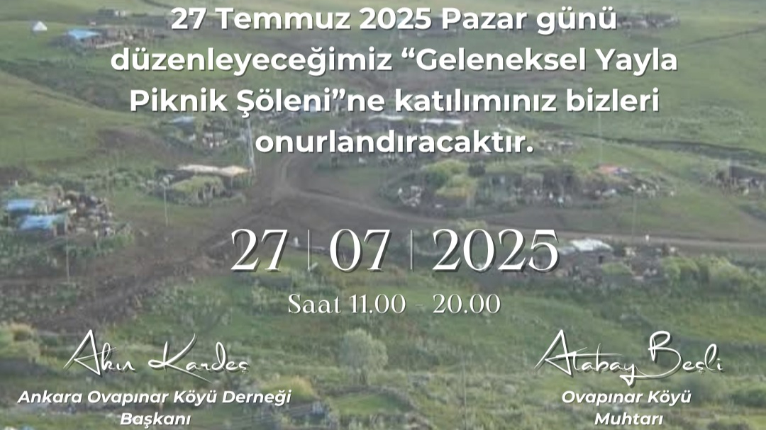 Ovapınar Köyü’nde gelenek ve heyecan bir arada