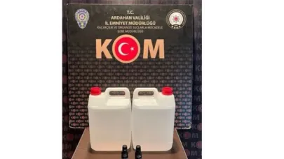 Ardahan’da kaçak alkol operasyonu