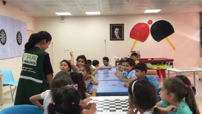 Yeşilay’dan Çocuklara Yaz Okulu Sürprizi