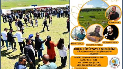 Okçu Köyü Yayla Şenliği başlıyor